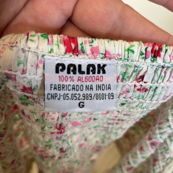 Palak Tiered Floral Maxi Dress Large - Picture 2 of 5